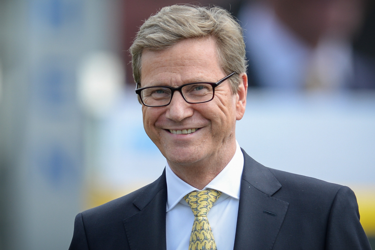 Ehemaliger FDP-Chef Guide-Westerwelle beim CHIO in Aachen 2013